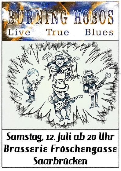 Plakat Brasserie, Saarbrücken
